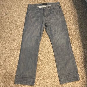Express Men’s Blake Loose Fit, Boot Cut Jeans. Size 33 x 32
